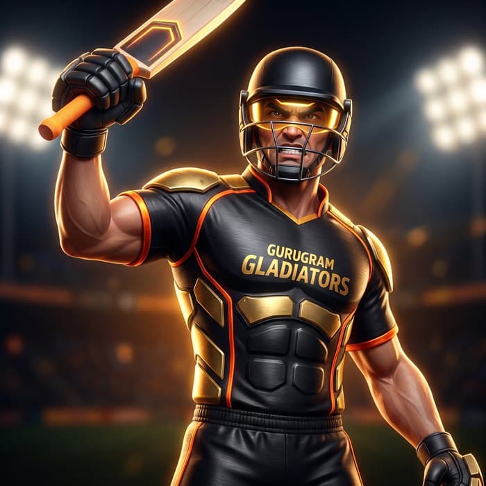 Gurugram Gladiators official artwork